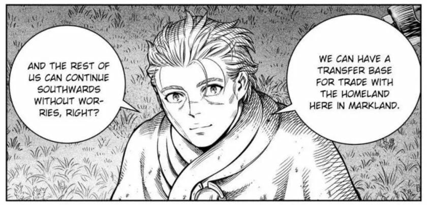 does snake die in vinland saga